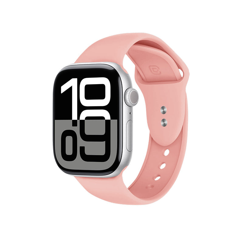 Crong Liquid - Pasek do Apple Watch 38 40 41 42mm łososiowy