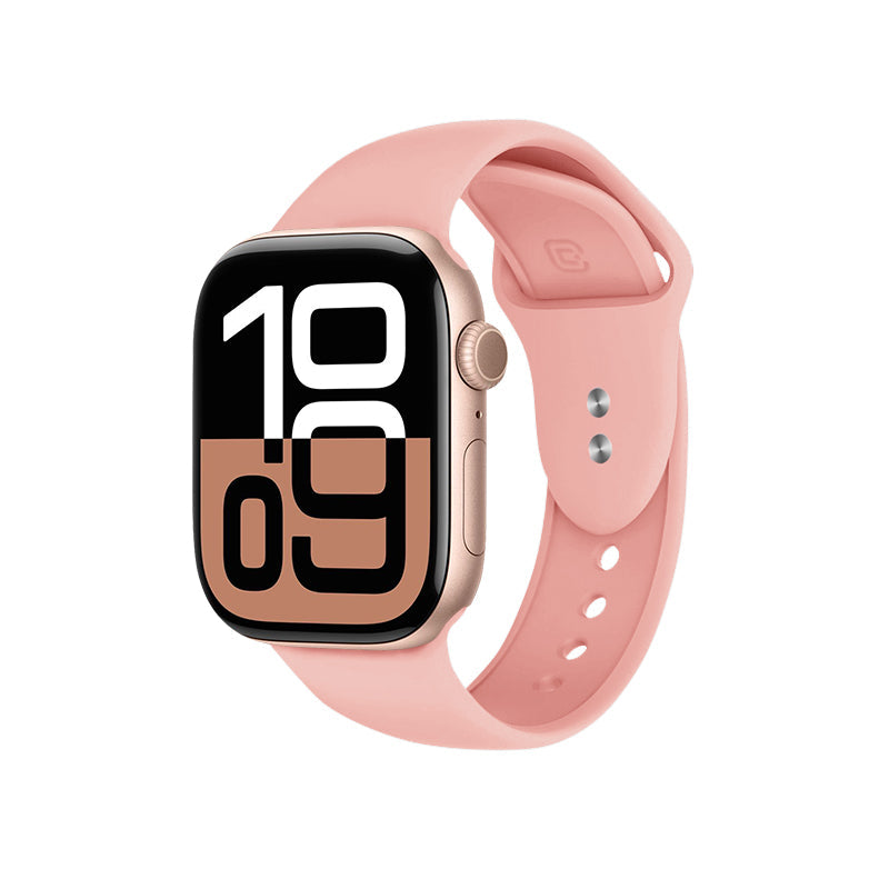 Crong Liquid - Pasek do Apple Watch 38 40 41 42mm łososiowy