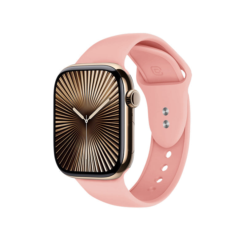 Crong Liquid - Pasek do Apple Watch 38 40 41 42mm łososiowy