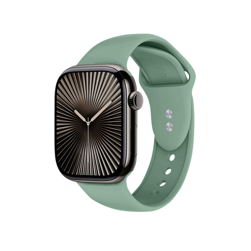 Crong Liquid Band - Pasek Apple Watch 38 40 41 42 mm szałwiowy