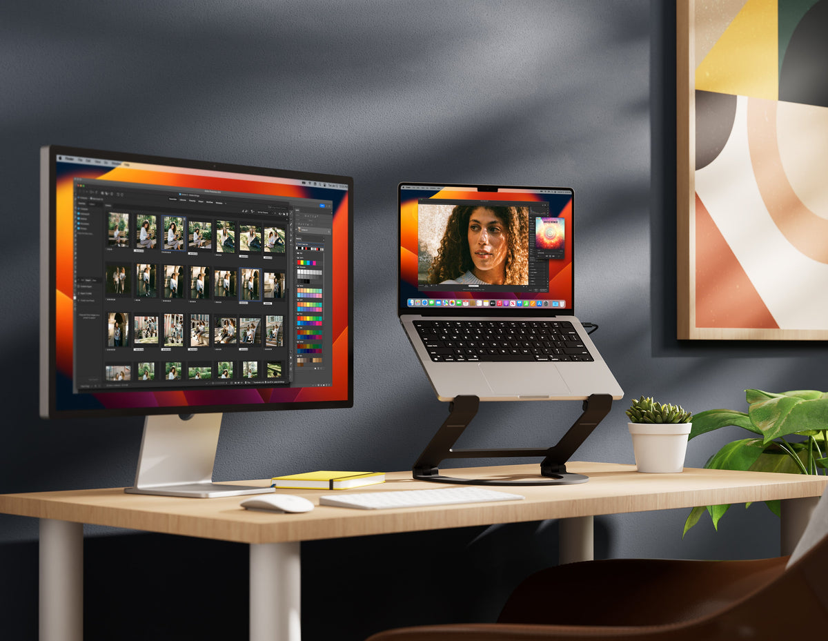 Twelve South Curve Flex - aluminiowa podstawka do MacBook czarna