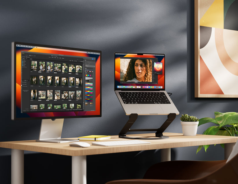 Twelve South Curve Flex - aluminiowa podstawka do MacBook czarna