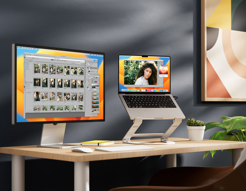 Twelve South Curve Flex - aluminiowa podstawka do MacBook biała