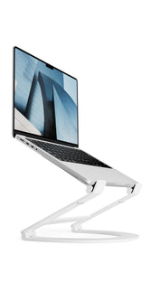 Twelve South Curve Flex - aluminiowa podstawka do MacBook biała