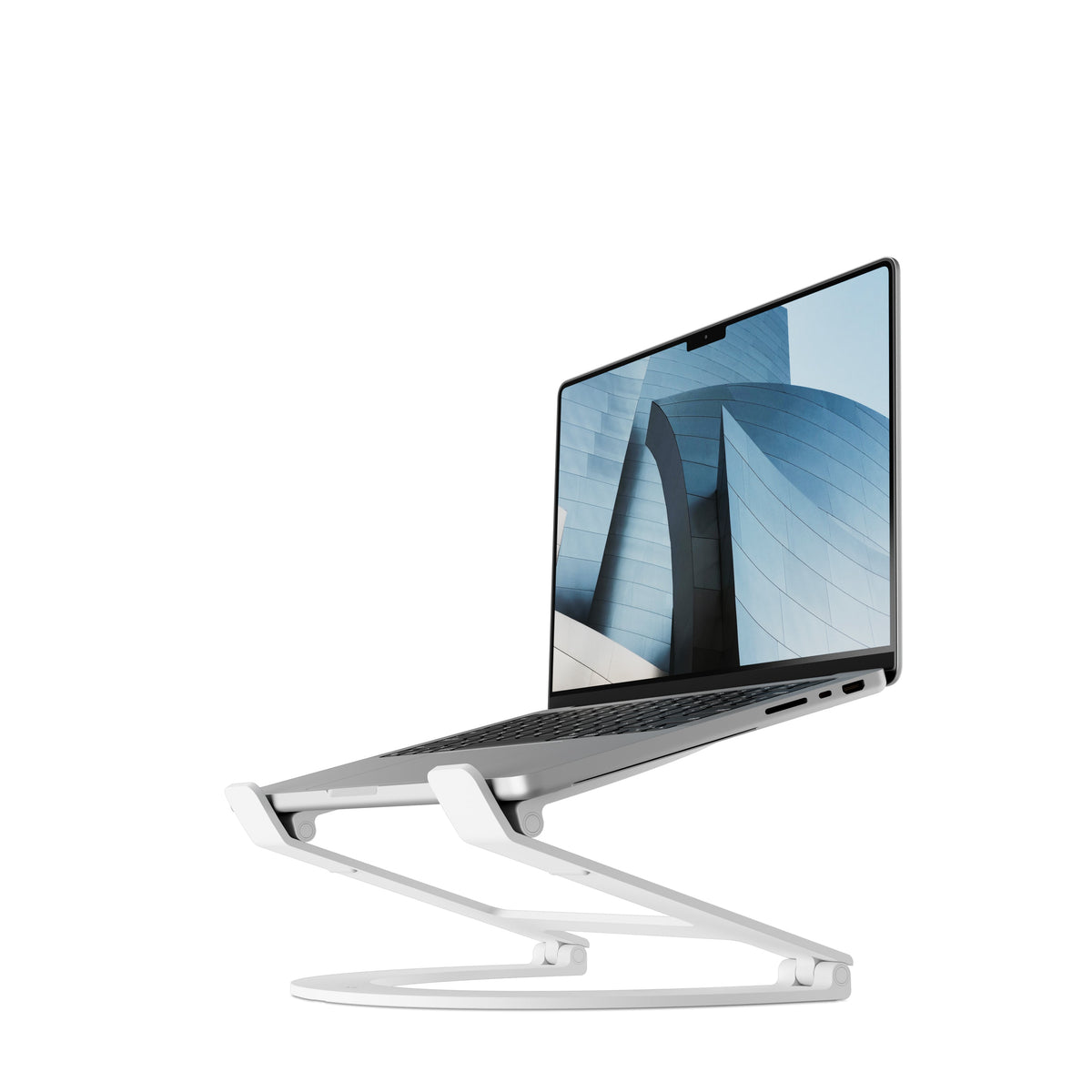Twelve South Curve Flex - aluminiowa podstawka do MacBook biała