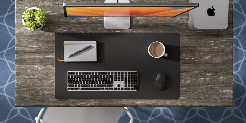 Twelve South DeskPad vegan leather - podkładka na biurko ze skóry wegańskiej czarna