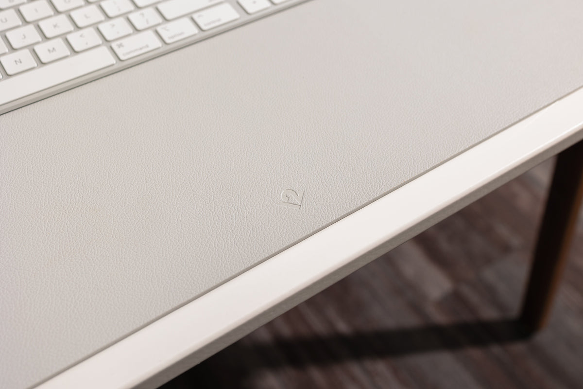 Twelve South DeskPad vegan leather - podkładka na biurko ze skóry wegańskiej szara