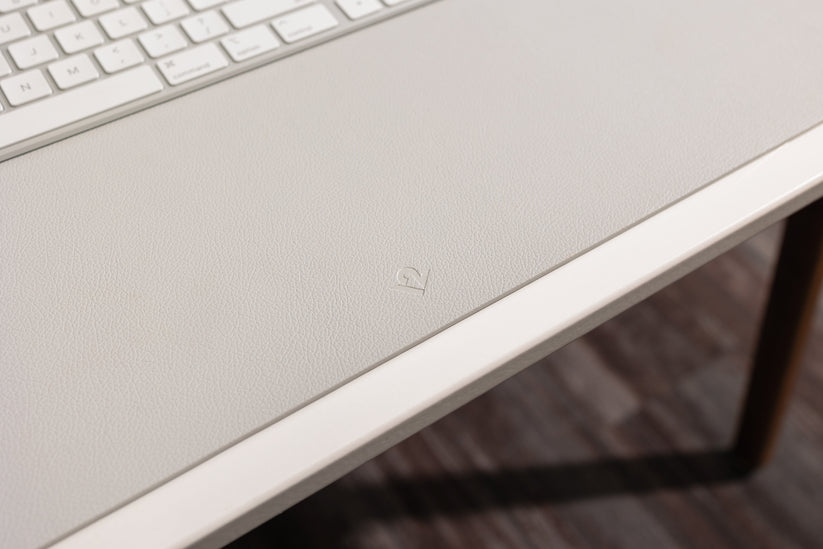 Twelve South DeskPad vegan leather - podkładka na biurko ze skóry wegańskiej szara