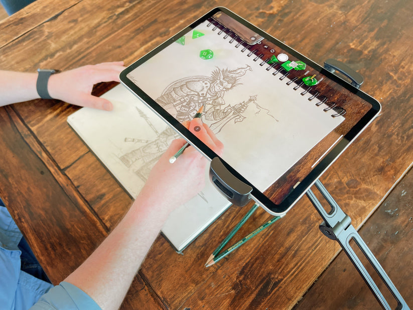 Twelve South HoverBar Duo Snap 2 - regulowany uchwyt do iPad, iPhone czarny