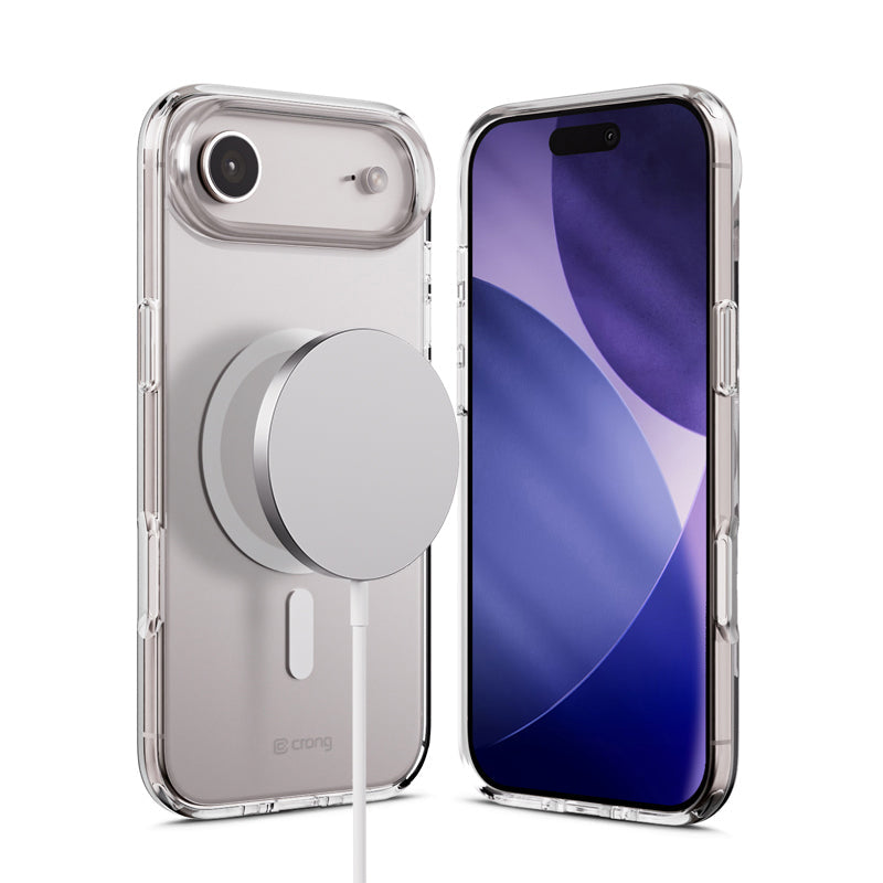 Crong Clear MAG Cover - etui Magsafe do iPhone Air przeźroczyste