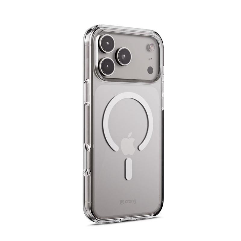 Crong Clear MAG Cover - etui Magsafe do iPhone 17 Pro Max przeźroczyste