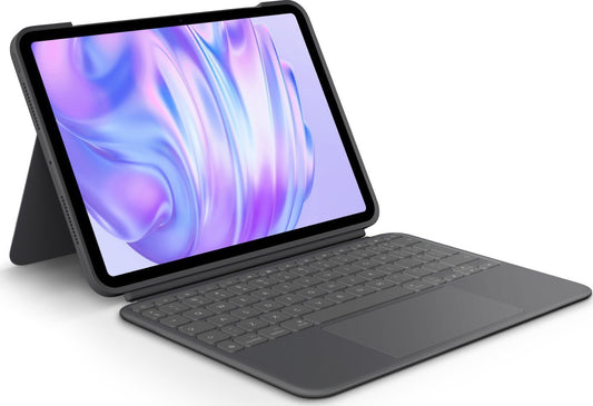 Logitech Combo Touch - etui z klawiaturą do iPad Pro 11" M4 M5 UK szare