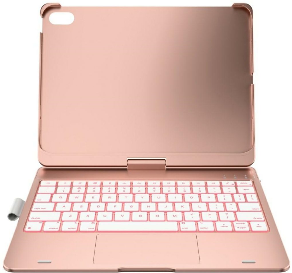 Typecase Flexbook Touch - etui z klawiaturą do iPad 10,9" 10 gen. (2022) 11" 11 gen. (2025) różowe