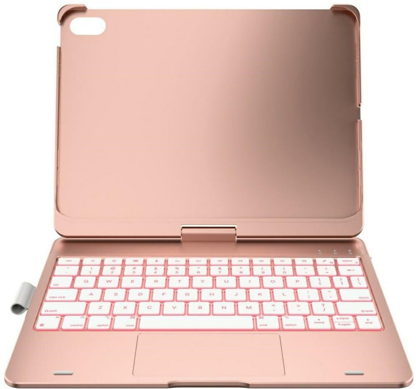 Typecase Flexbook Touch - etui z klawiaturą do iPad 10,9" 10 gen. (2022) 11" 11 gen. (2025) różowe