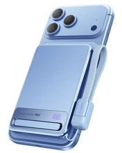 INIU Powerbank MagPro Slim - magnetyczny powerbank bezprzewodowy 5000mAh light blue