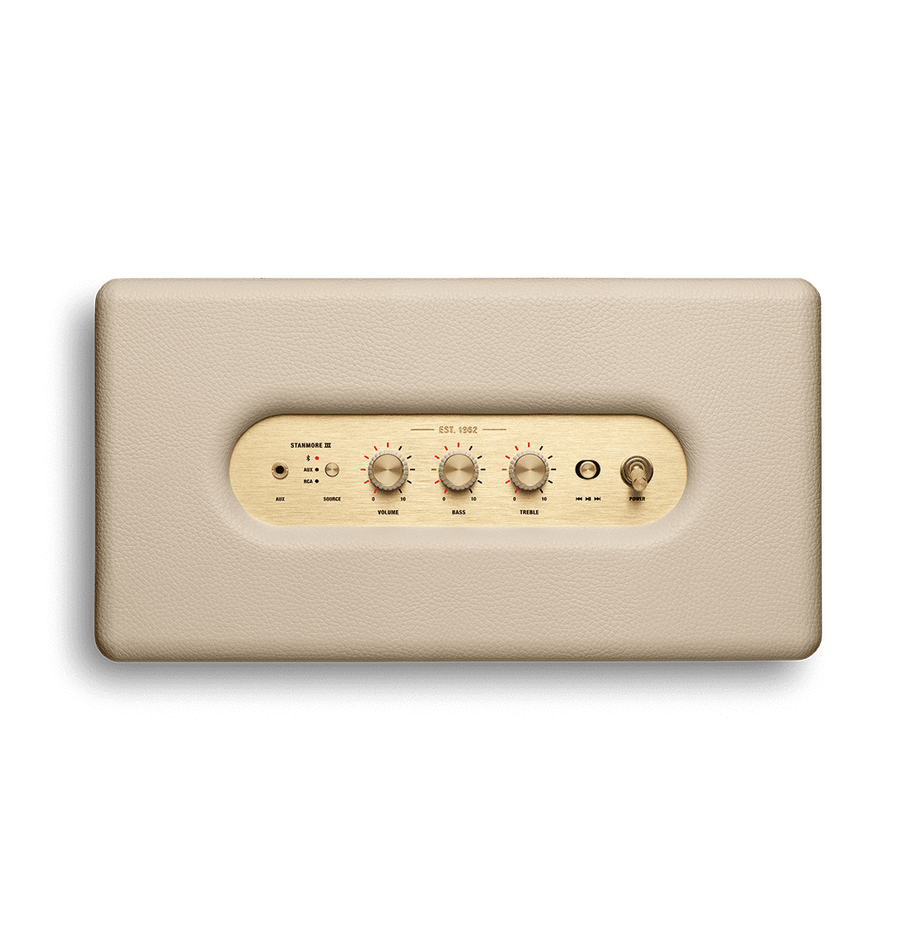 Marshall Stanmore III Bluetooth - głośnik kremowy
