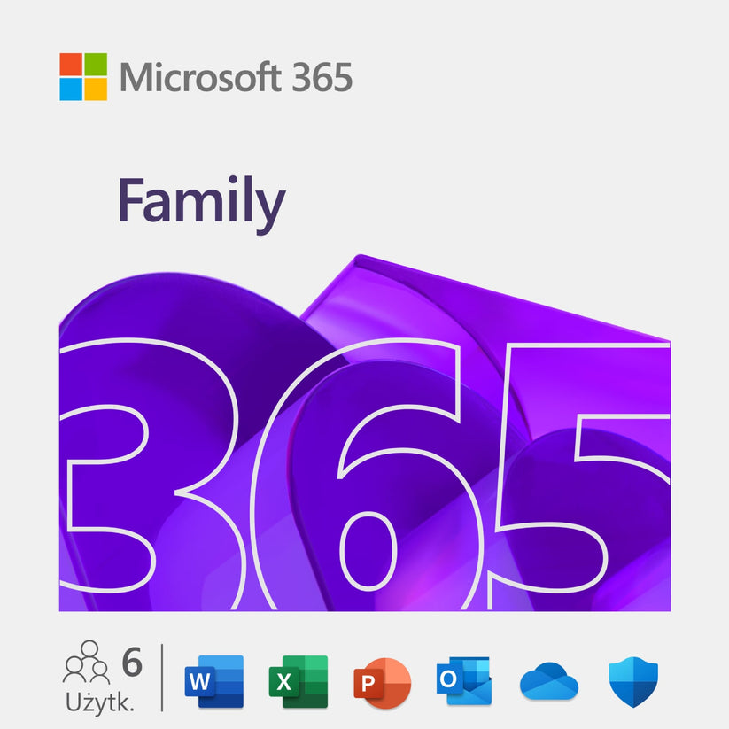 Licencja Microsoft M365 Family 2025