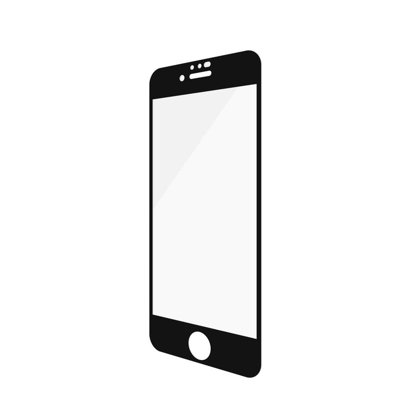 PanzerGlass Pro E2E Super+ Case Friendly - szkło do iPhone 6 7 8 SE 2020 SE 2022 czarna ramka