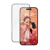 PanzerGlass Ultra-Wide Fit - szkło do iPhone 15 Pro czarna ramka
