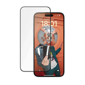 PanzerGlass Ceramic Protection - szkło ceramiczne do iPhone 15 Plus czarna ramka