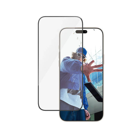 PanzerGlass Screen Protector Ultra-Wide Fit - szkło do iPhone 16 Pro Max czarna ramka
