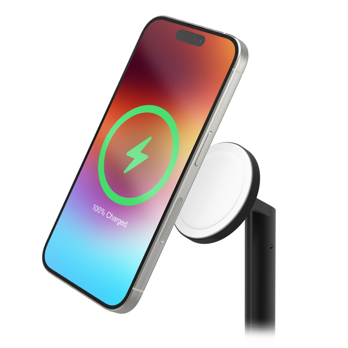 Mophie Extendable Stand MagSafe 3w1 - stojąca ładowarka bezprzewodowa do trzech urządzeń z regulowaną wysokością, kompatybilna z MagSafe czarna