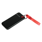 Verbatim Pocket - dysk zewnętrzny SSD 1TB z kablem USB-C 3.2 gen. 2 czarny czerwony