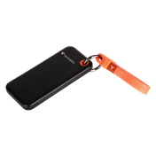 Verbatim Pocket - dysk zewnętrzny SSD 1TB z kablem USB-C 3.2 gen. 2 czarny pomarańczowy