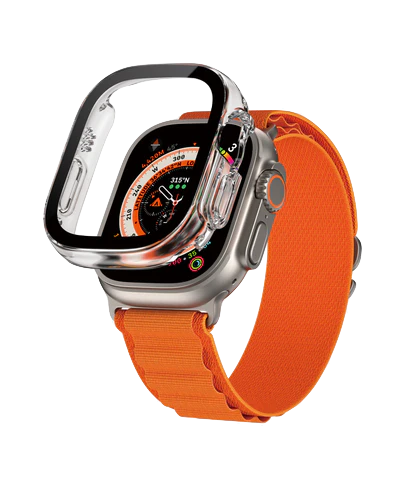 PanzerGlass Full Body - szkło antybakteryjne full body do Apple Watch Ultra Ultra 2 49mm przeźroczyste