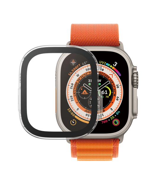 PanzerGlass Full Body - szkło antybakteryjne full body do Apple Watch Ultra Ultra 2 49mm przeźroczyste