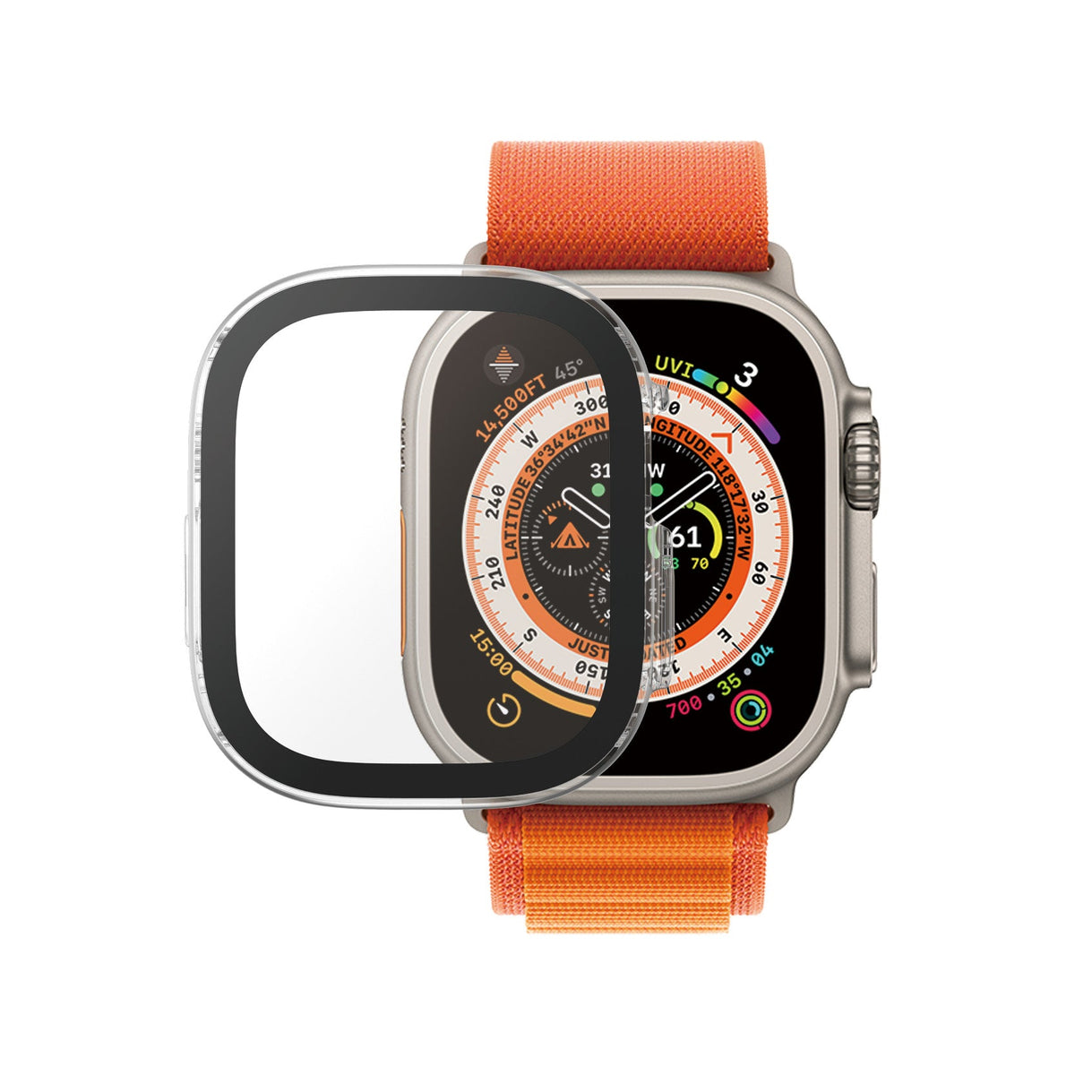 PanzerGlass Full Body - osłona do Apple Watch Ultra Ultra 2 49mm przeźroczysta