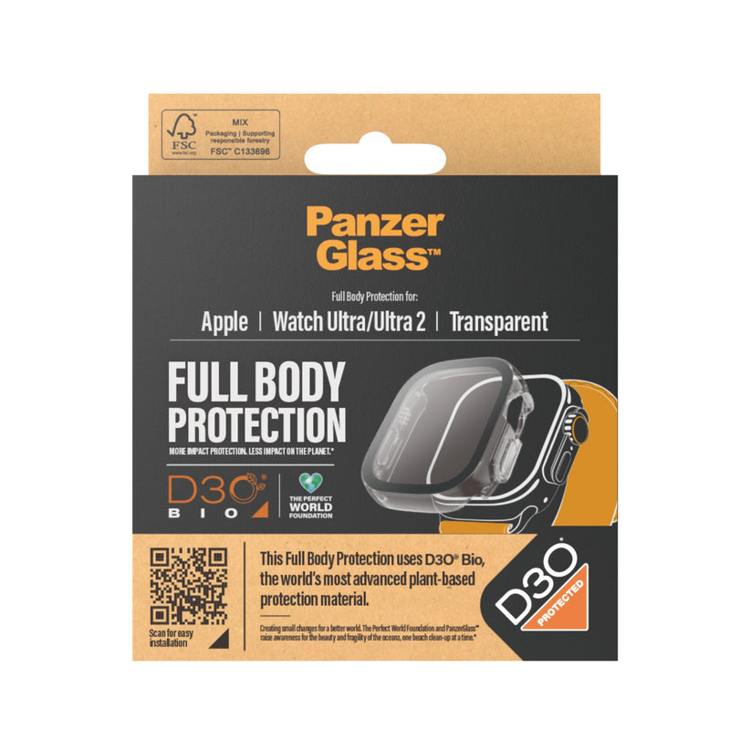 PanzerGlass Full Body - osłona do Apple Watch Ultra Ultra 2 49mm przeźroczysta