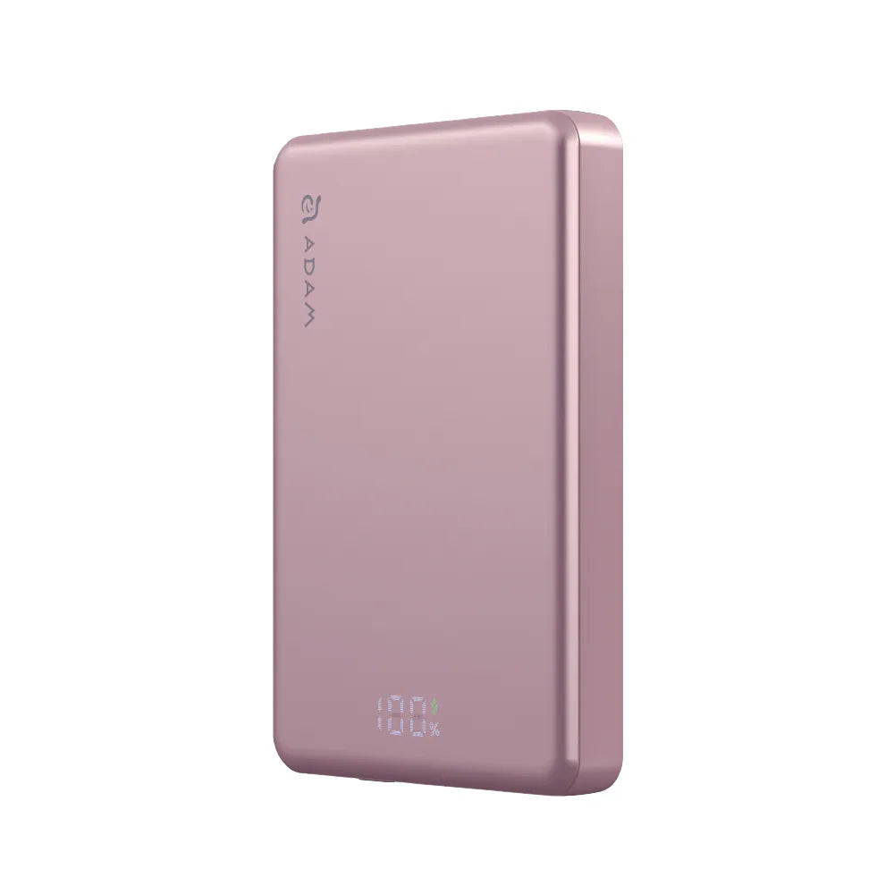 Adam Elements Vionta L10 - magnetyczny powerbank bezprzewodowy 10000 mAh różowy