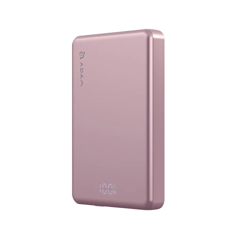 Adam Elements Vionta L10 - magnetyczny powerbank bezprzewodowy 10000 mAh różowy