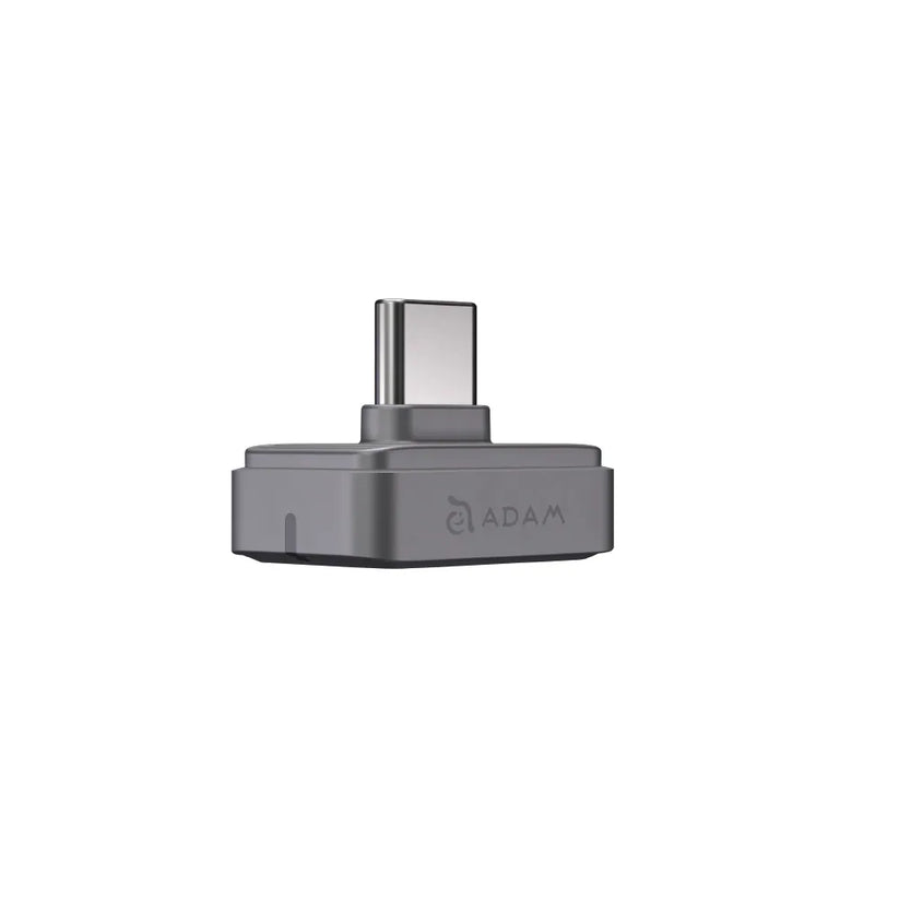 Pendrive ADAM elements iKlips S Nano Touch - pendrive USB-C z czytnikiem linii papilarnych 256GB SSD szary