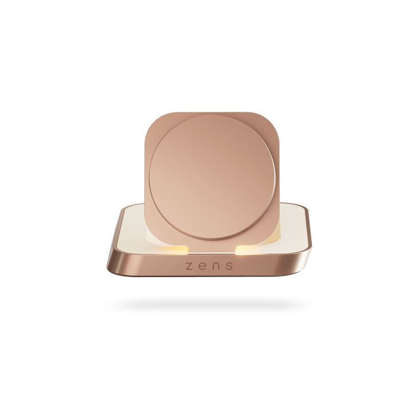 ZENS Nightstand Charger - magnetyczna ładowarka 20W miedziana