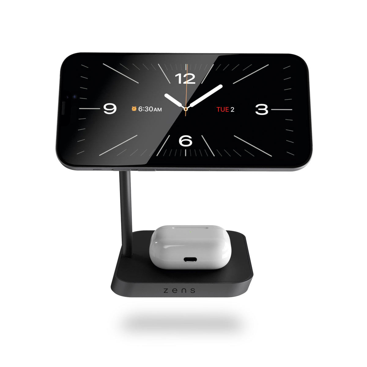 Zens Office Charger 2 - ładowarka bezprzewodowa do dwóch urządzeń Qi Magnetic 20W czarna