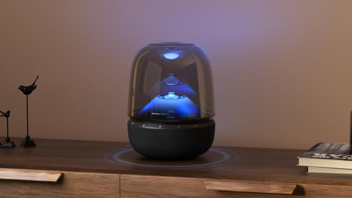 Harman Kardon Aura Studio 5 - głośnik bluetooth czarny