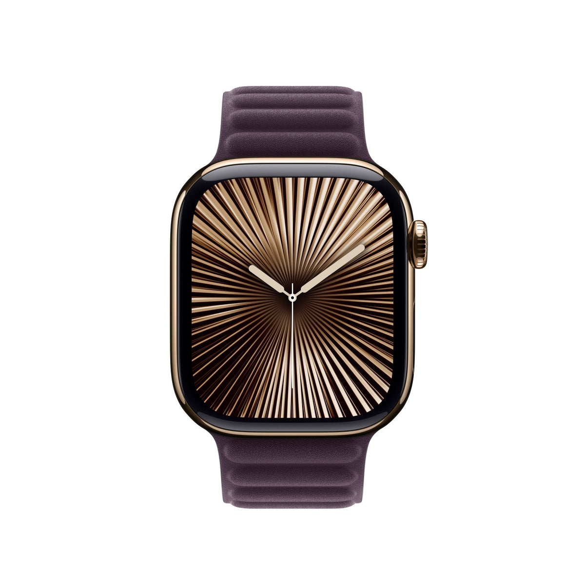 Apple Karbowany pasek magnetyczny w kolorze jeżyny do koperty 42 mm – rozmiar M L