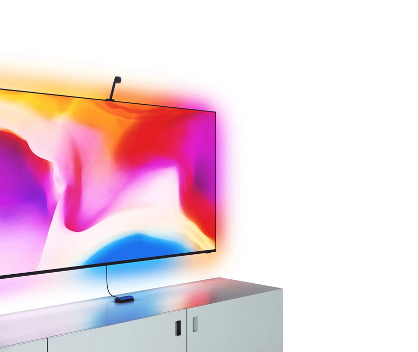 System inteligentnego podświetlenia ekranu TV do 65'' (kamera, 4m taśmy LED) - Nanoleaf 4D TV Screen Mirror Lightstrips Starter Kit