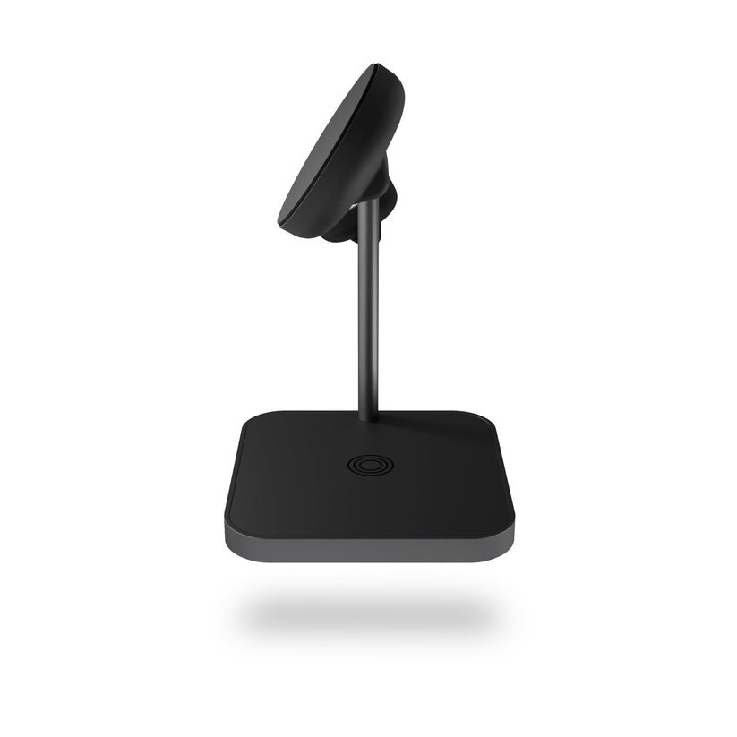 ZENS Office Charger Pro 3 - ładowarka bezprzewodowa Qi2 25W do trzech urządzeń kompatybilna z MagSafe czarna