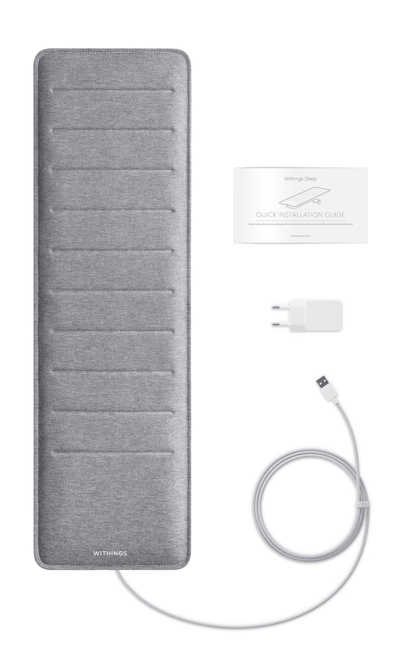 Withings Sleep Analyzer - inteligentna mata do monitorowania snu i wykrywania bezdechu