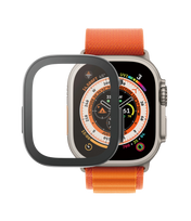 PanzerGlass Full Body - szkło antybakteryjne full body do Apple Watch Ultra Ultra 2 49mm czarna ramka
