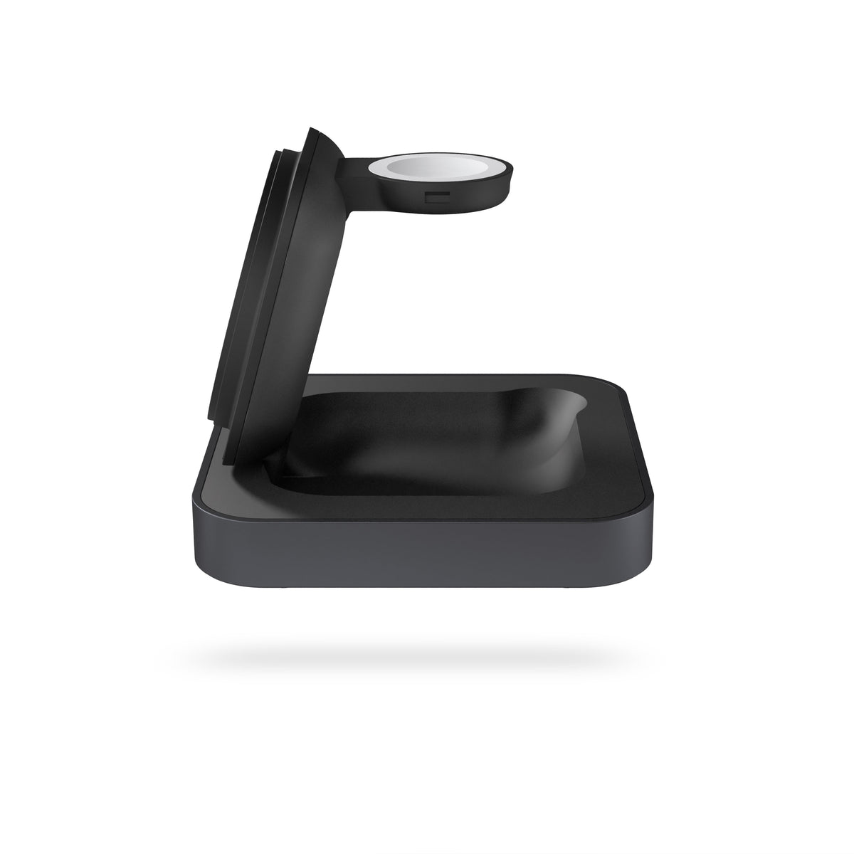ZENS Nightstand Charger Pro 2 - ładowarka bezprzewodowa Qi2 15W do dwóch urządzeń kompatybilna z MagSafe czarna