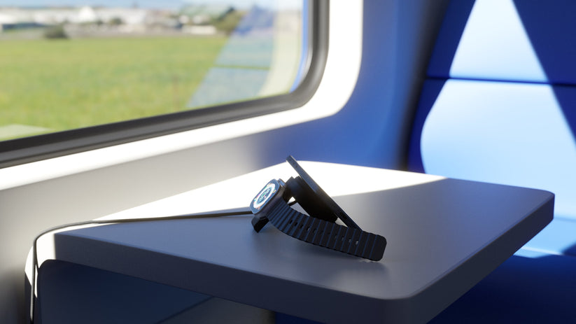 Zens Travel Charger Pro 2 - ładowarka bezprzewodowa do dwóch urządzeń Qi2 20W, kompatybilna z MagSafe, kabel i etui w zestawie czarna