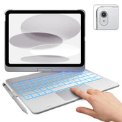 Typecase Flexbook Touch - etui z klawiaturą do iPad 10,9" 10 gen. (2022) 11" 11 gen. (2025) srebrne