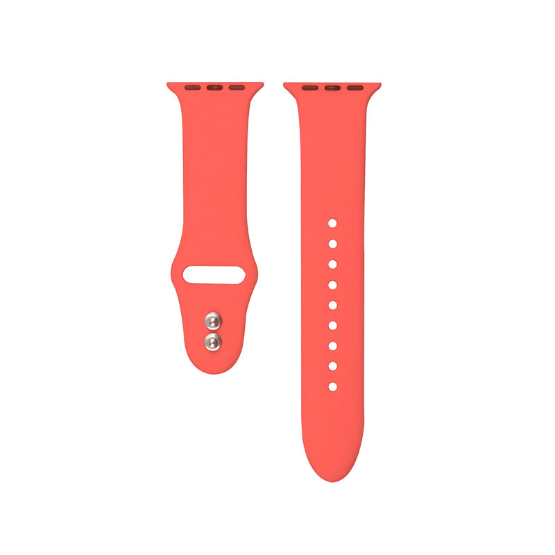 Crong Liquid - Pasek do Apple Watch 38 40 41mm koralowy