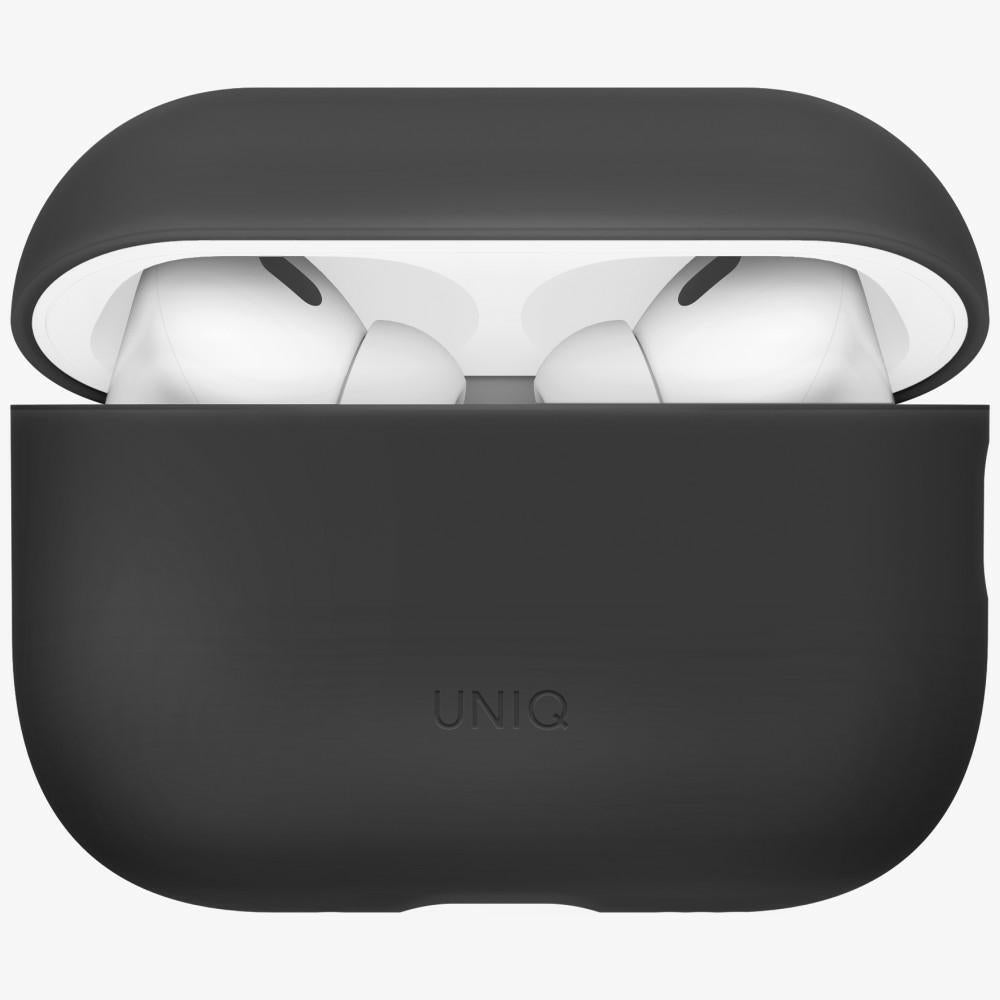 UNIQ Lino - etui silikonowe do AirPods Pro 3 czarne