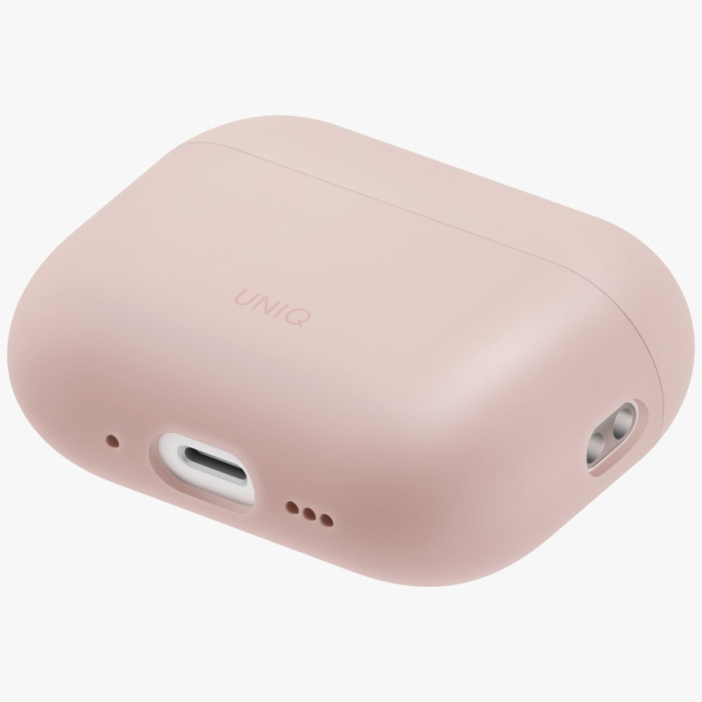 UNIQ Lino - etui silikonowe do AirPods Pro 3 różowe