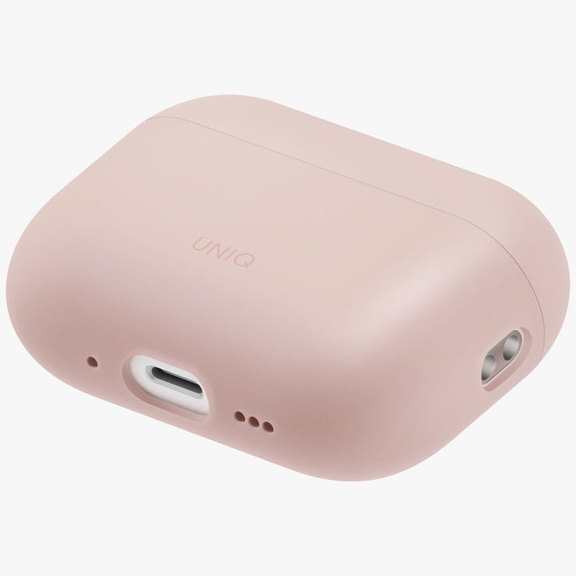 UNIQ Lino - etui silikonowe do AirPods Pro 3 różowe